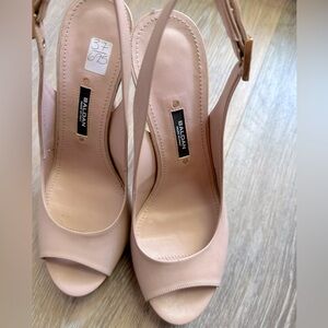 Baldan Peep toe heels Made in italy